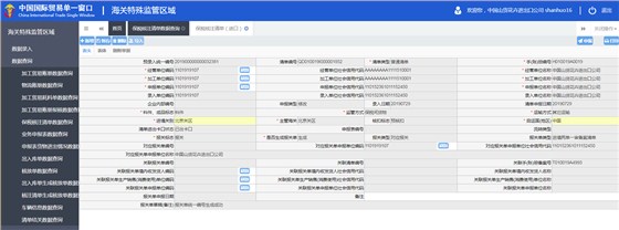 保税核注清单数据查询3